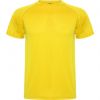 Koszulki sportowe roly montecarlo kids poliester żółty obraz 1