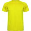 Koszulki sportowe roly montecarlo poliester zólty fluorescencyjny wydrukowany obraz 1