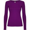 Koszulki z długim rękawem roly extreme woman 100% bawełna purpurowy z reklamą obraz 1