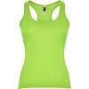Koszulki na ramiączkach roly carolina woman 100% bawełna limonkowy zielony z logo obraz 1