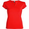 Koszulki z krótkim rękawem roly belice woman bawełna czerwony personalizować obraz 1