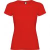 Koszulki z krótkim rękawem roly jamaica woman kids 100% bawełna czerwony z reklamą obraz 1