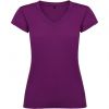 Koszulki z krótkim rękawem roly victoria woman 100% bawełna purpurowy obraz 1