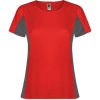 Koszulki sportowe roly shangai woman poliester czerwony ciemnografitowy obraz 1