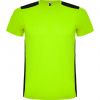 Koszulki sportowe roly detroit poliester limonkowy punch czarny personalizować obraz 1