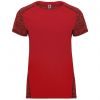 Koszulki sportowe roly zolder woman poliester czerwony czerwony vigore obraz 1