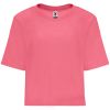 Koszulki z krótkim rękawem roly dominica woman 100% bawełna rózowy lady fluorescencyjny wydrukowany obraz 1