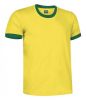 T-shirt z krótkim rękawem Valento combi ca żółto-zielony kelly z widokiem nadruku 1