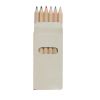 ABIGAIL 6 kolorowych ołówków