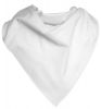 Gładkie bawełniane kwadratowe szaliki 52x52 w 100% z białej bawełny widok 1