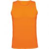 Koszulki sportowe roly andre poliester pomaranczowy fluorescencyjny z reklamą obraz 1