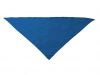 Solidny niebieski królewski szalik valento party k z poliestru z widokiem logo 1
