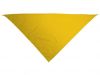 Gładkie żółte bawełniane szaliki galowe Valento z widokiem logo 1