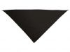 Gładkie czarne bawełniane szaliki valento gala57x80 widok 1