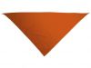 Gładkie pomarańczowe bawełniane szaliki valento galowe z widokiem logo 1