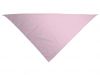 Gładkie różowe bawełniane szaliki galowe Valento z widokiem logo 1